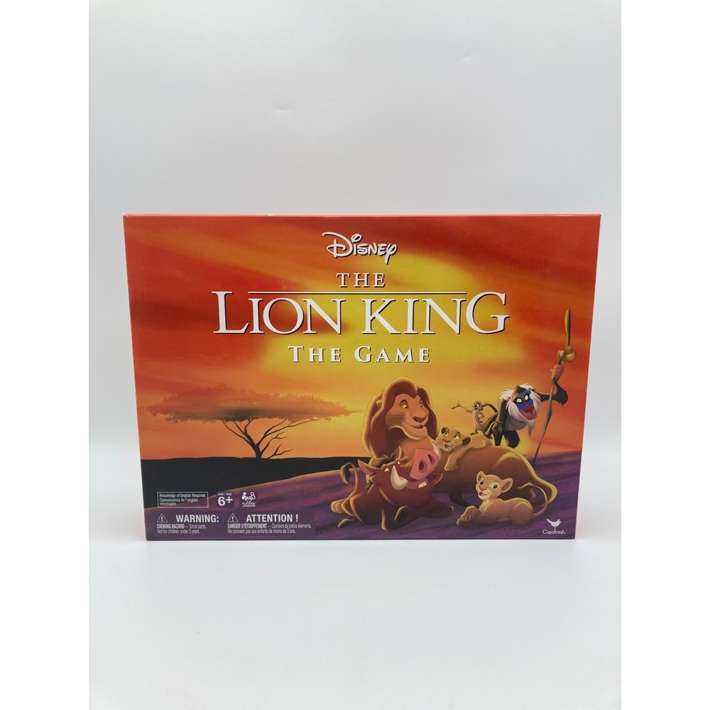 Disney The Lion King The Game Board Game 2019 Complete